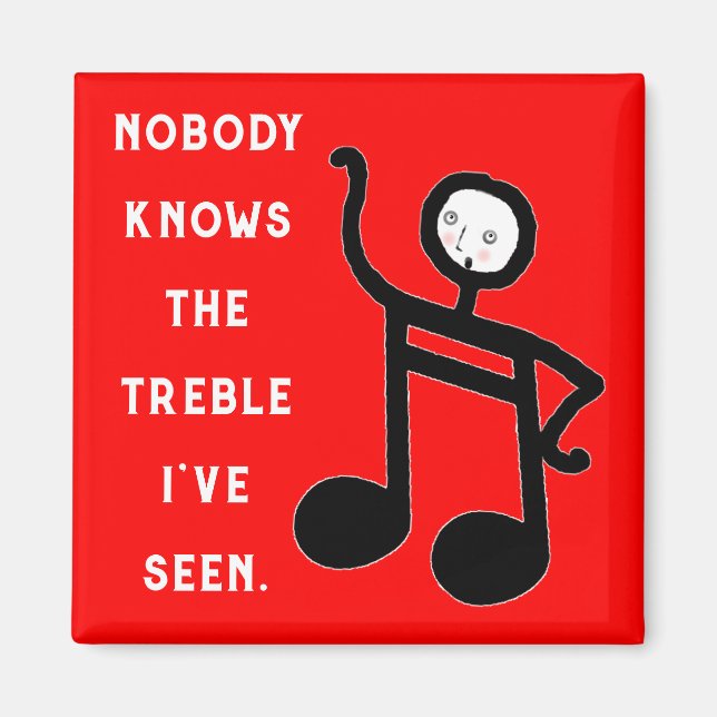 Funny Music Magnet (Framsidan)