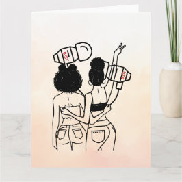 Funny Musical Bestie Pun / Best Friend Kort