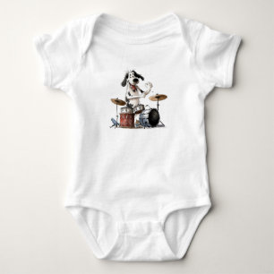 Funny Musical Hund T Shirt