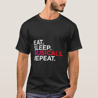 Funny Musicals Quote Gift Broadway Fläkt Theater L T Shirt