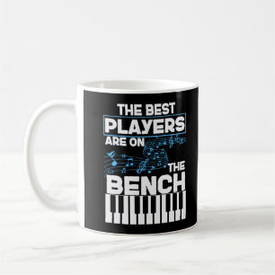Funny Musician Tangentbord Piano Player Kaffemugg