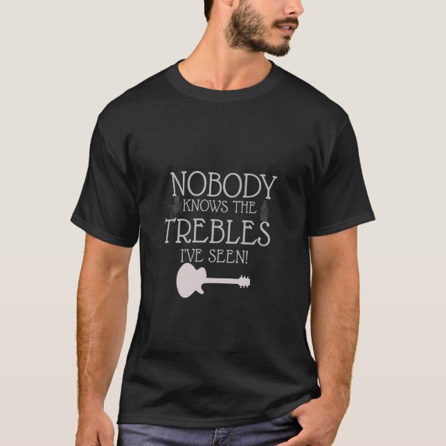 Funny Musician Treble Joke Pun | Musiklärare T Shirt (Framsida)