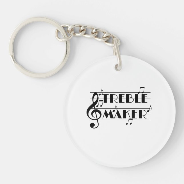 Funny Musician Treble Maker Music Clef (Framsidan)