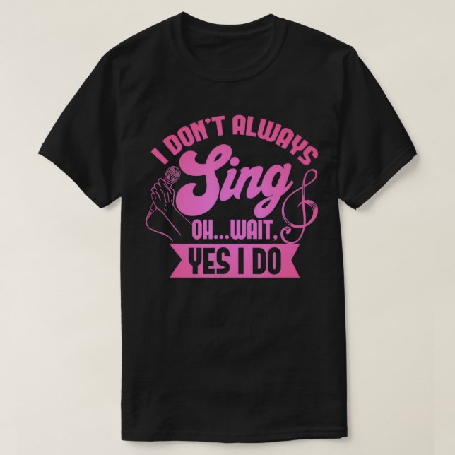 Funny musikkonfektionsturntillbehör för sångare t shirt (Design framsida)