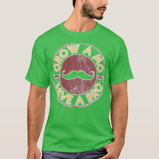 Funny Mustache Mustache Grow A Mo 2 T Shirt