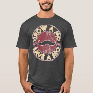 Funny Mustache Mustache Grow A Mo T Shirt