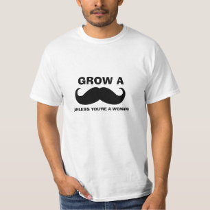 Funny Mustache Quote T-Shirt