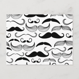 Funny Mustache Vykort