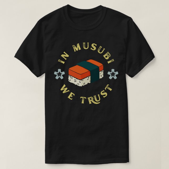 Funny Musubi T Shirt (Design framsida)