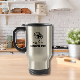 Funny My Brain is on Airplane Mode Coworker Gift Resemugg