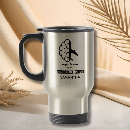 Funny My Brain is on Airplane Mode Coworker Gift Resemugg