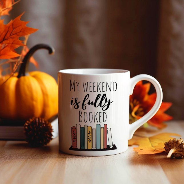 Funny My Helg är helt bokad Kaffemugg (Skapare uppladdad)