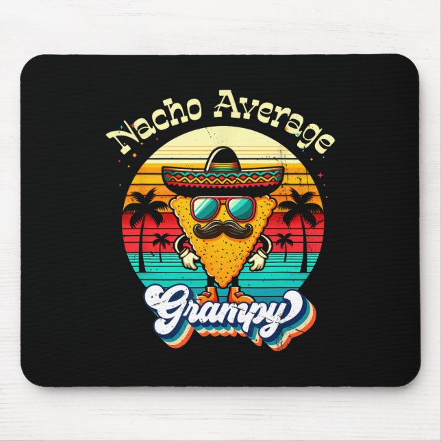 Funny Nacho Average Grampy Grandpa Cinco De Mayo M Musmatta (Framsidan)