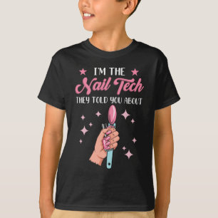 Funny Nagel Tech Emlpoyee Maniboycoworking T Shirt