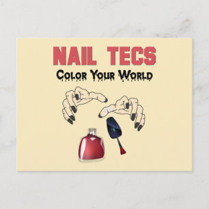 Funny Nagel Tech Vykort