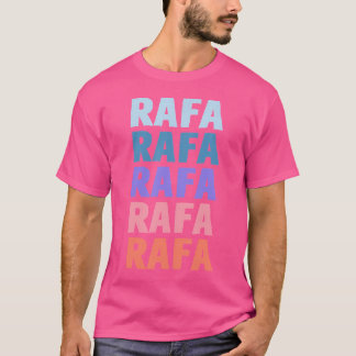 Funny Namn Rafa-Personligen första Namn T Shirt