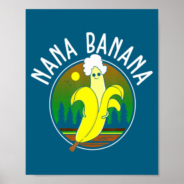 Funny Nana Banana  Poster (Framsidan)
