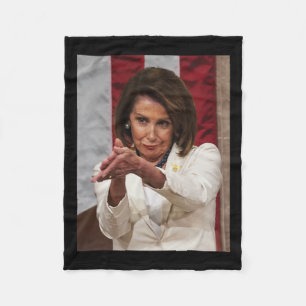 Funny Nancy Pelosi Clap Back Anti Trump Memee Tee Fleecefilt