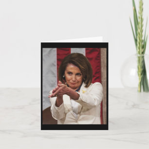 Funny Nancy Pelosi Clap Back Anti Trump Memee Tee Kort
