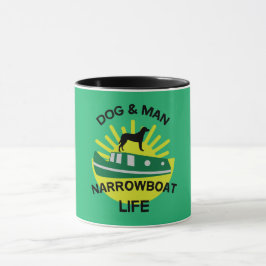 Funny Narrowboat | Kanalbåtar | British Cannel Mugg