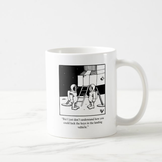 Funny NASA Humor Coffee Mugg Gift (Höger)