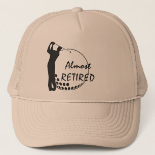 Funny Nästan pensionerad Golfer Keps