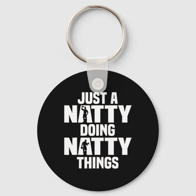 Funny Natty Sak Nyckelring (Framsida)