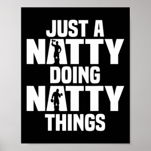 Funny Natty Sak Poster