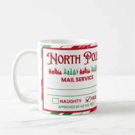 Funny Naughty or Nice List Coffee Mug Kaffemugg