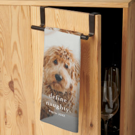 Funny Naughty Pet 2 Photo Kökshandduk