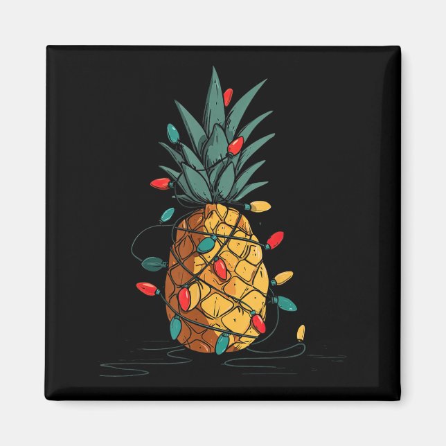 Funny Ne Christmas Graphics Lights Lover  Magnet (Framsidan)