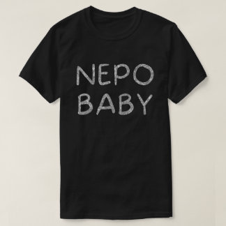 Funny Nepo Baby Glitter T Shirt