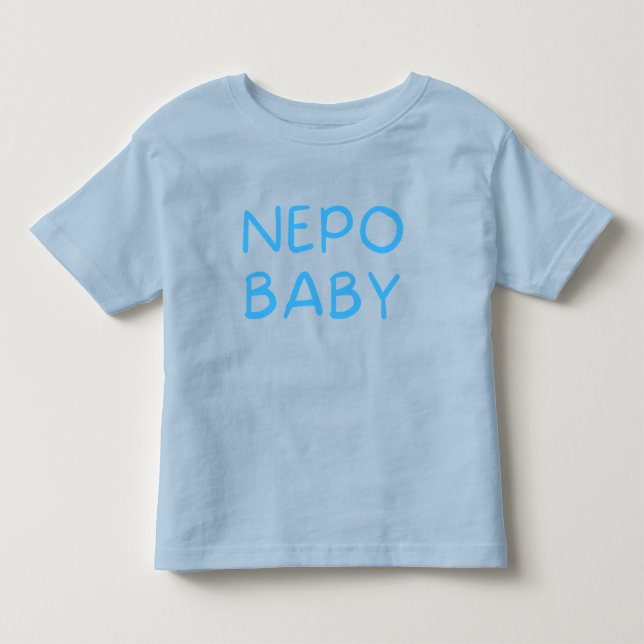 Funny Nepo Baby Småbarn T-shirt (Framsida)