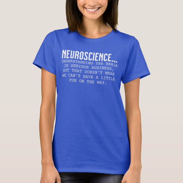 Funny Neuroscience Definition Definition Neuro Nur T Shirt (Framsida)