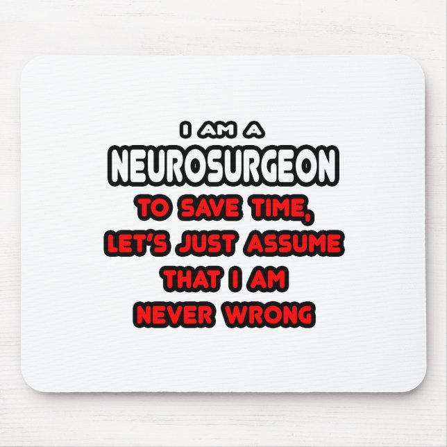 Funny Neurosurgeon T-Shirts and Gifts Musmatta (Framsidan)