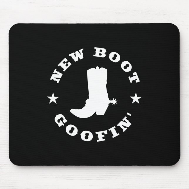 Funny New Boot Goofin Cowboy Boot Meme Quote Long  Musmatta (Framsidan)