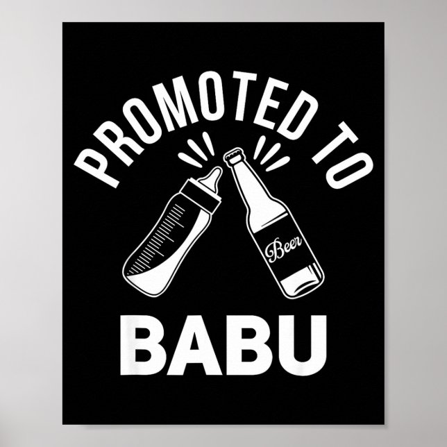 Funny New Grandpa Pregnancy Announcement Promoted  Poster (Framsidan)