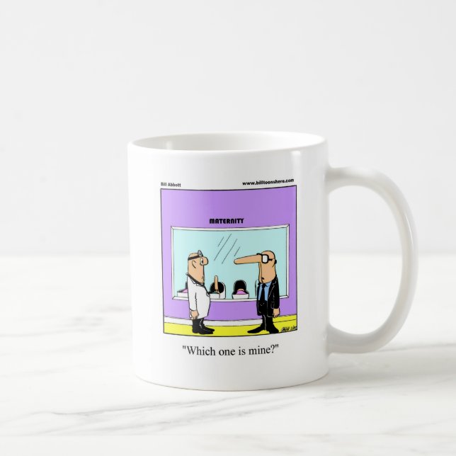 Funny New Pappa Coffee Mugg Gift (Höger)