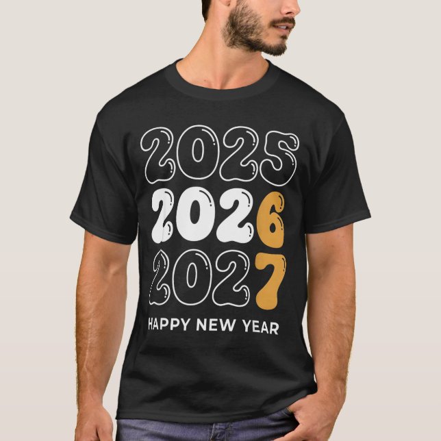 Funny New Year 2026 Kids Six Seven 67 Meme  T Shirt (Framsida)