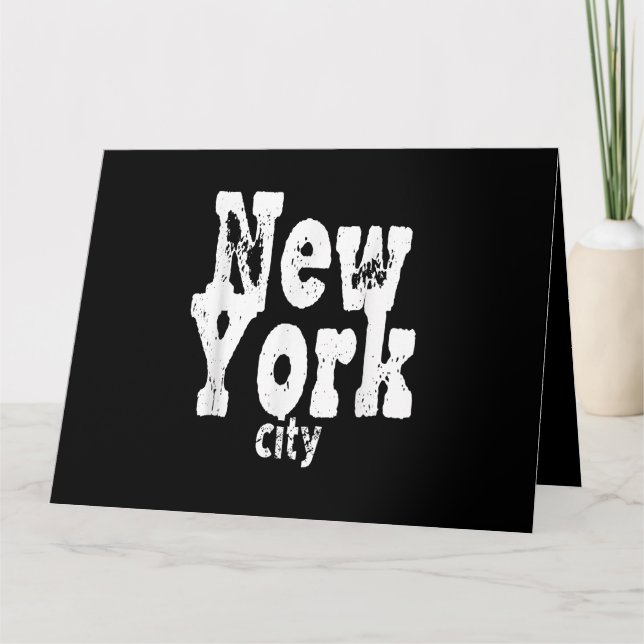 Funny New York City Kort (Framsida)