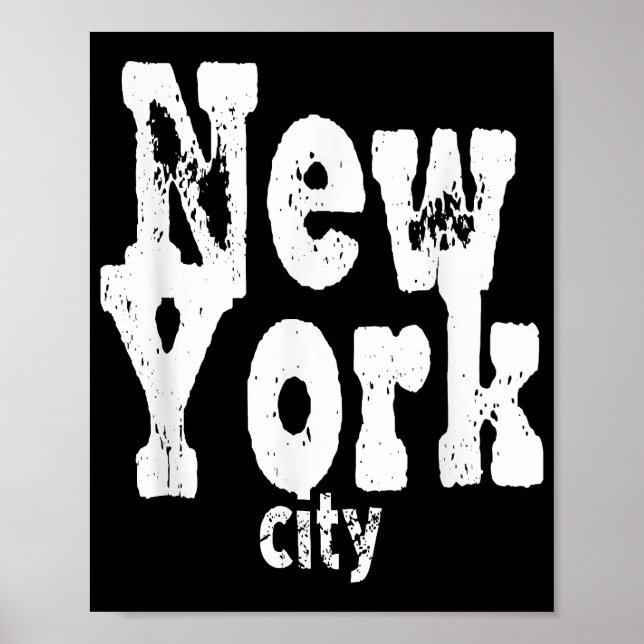 Funny New York City Poster (Framsidan)