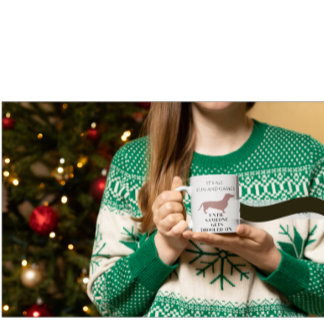 Funny Newfoundl It's All Fun and Games until sameo Kaffemugg