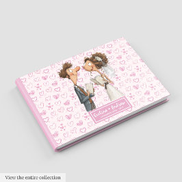 Funny Newlyweds Humor Bröllop Guest bok