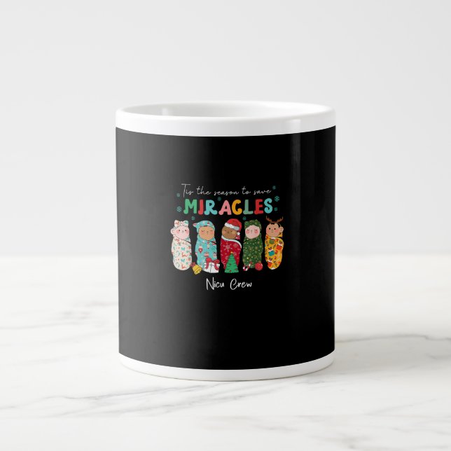 Funny Nicu Nurse Nurse Apprecision jul Jumbo Mugg (Framsidan)