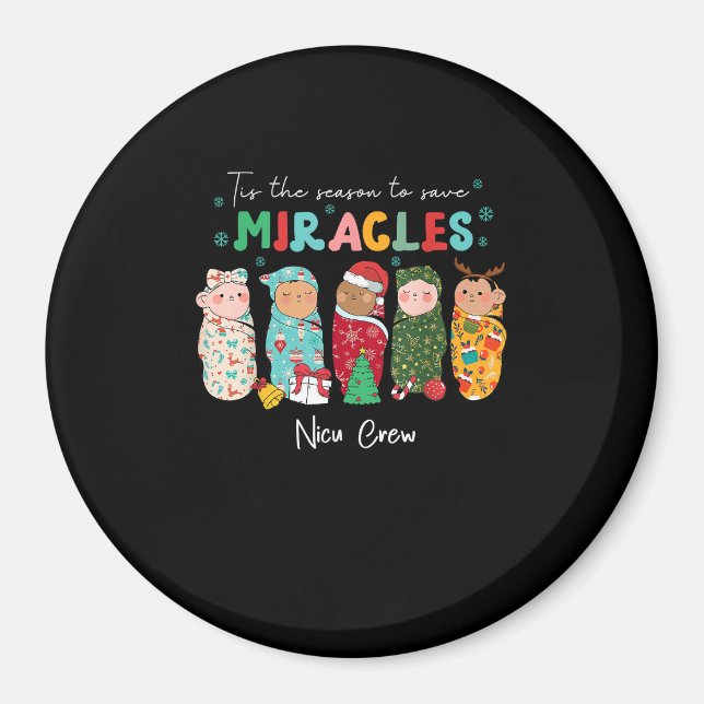 Funny Nicu Nurse Nurse Apprecision jul Magnet (Framsidan)