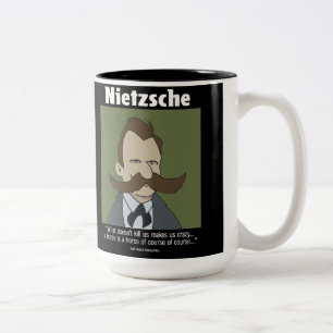 Funny Nietzshe Mugg