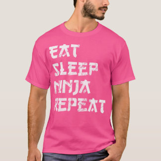 Funny Ninja Shirt Eat Ssov Ninja Repeat Karate Wa T