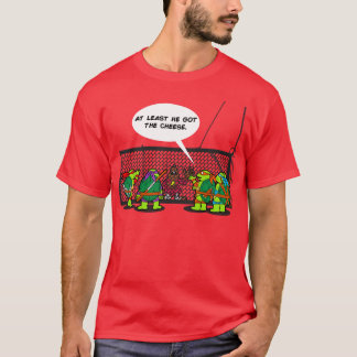 Funny Ninjas Superskoj Turtle Råtta Trap Toon T Shirt