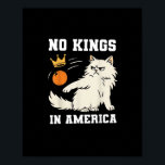 Funny No Kings In America Retro Classic Poster<br><div class="desc">Funny No Kings In America Retro Classic: A humorous retro take on the “No Kings” theme,  blending vintage style with witty political flair. Playful,  bold,  and timeless.</div>