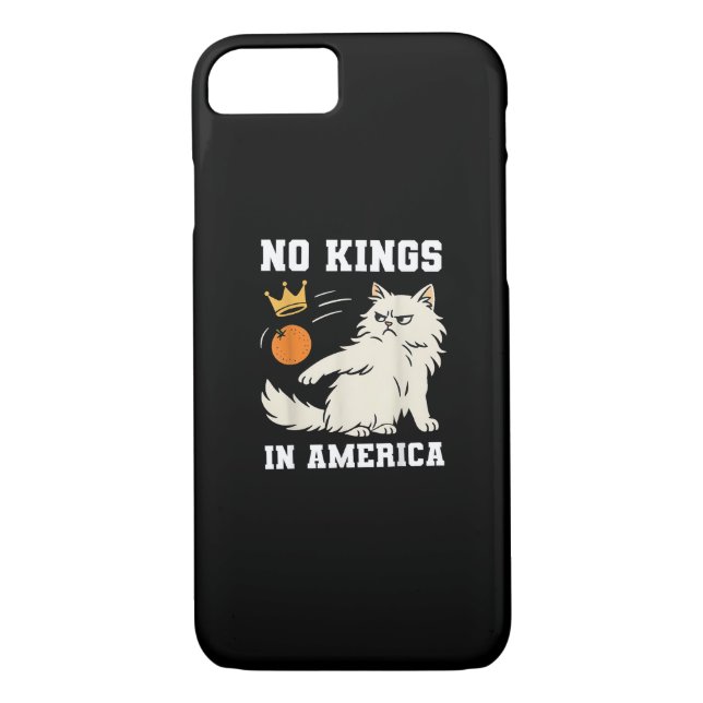 Funny No Kings in America Retro Classic Style Case-Mate iPhone Skal (Baksida)